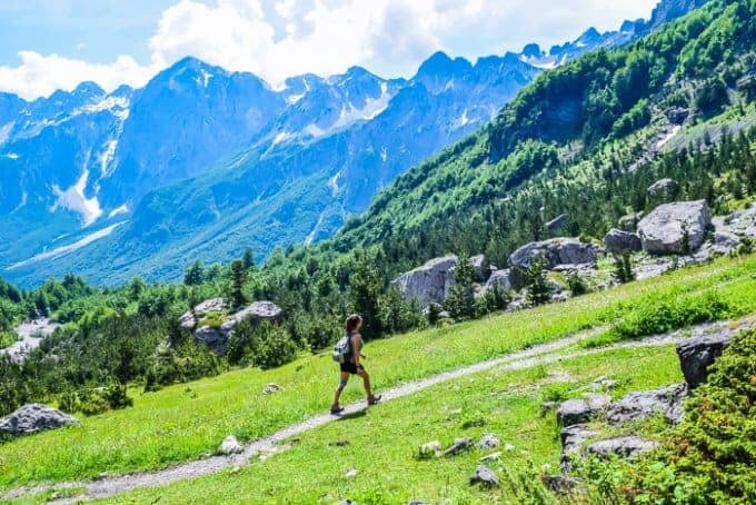Hiking in Albania