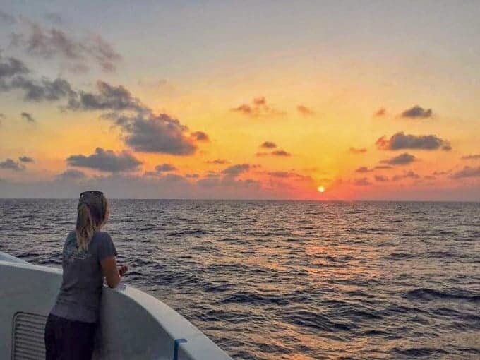 sunsets in the Mediterranean 