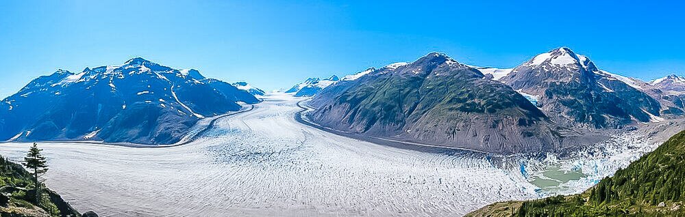 Views over Salmon Glacier