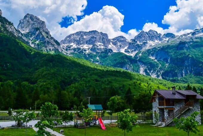 Valbona Village in Albania